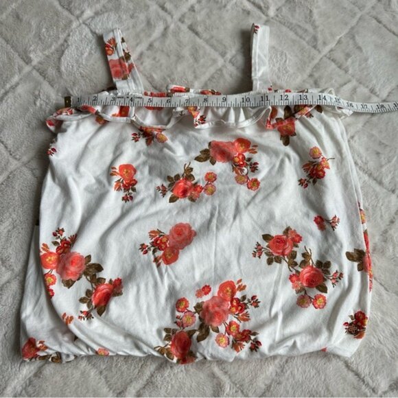 Matilda Jane 435 | Hello Lovely Cabbage Rose Bubble Tank | Size 12 - Picture 6 of 7